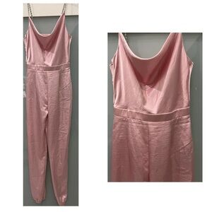 BRAND NEW SHEIN SKY Elegant Pink Women's Jumpsuit Size 4